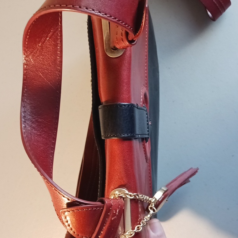 Nanette Lepore Crossbody Purse Bag EXCLUSIVE Leather #eshopchicago - Picture 5 of 15